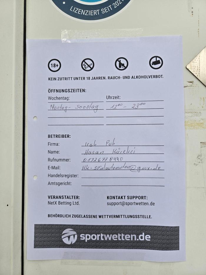 sportwetten.de, Alte Eisenbahnstraße in Haslach im Kinzigtal