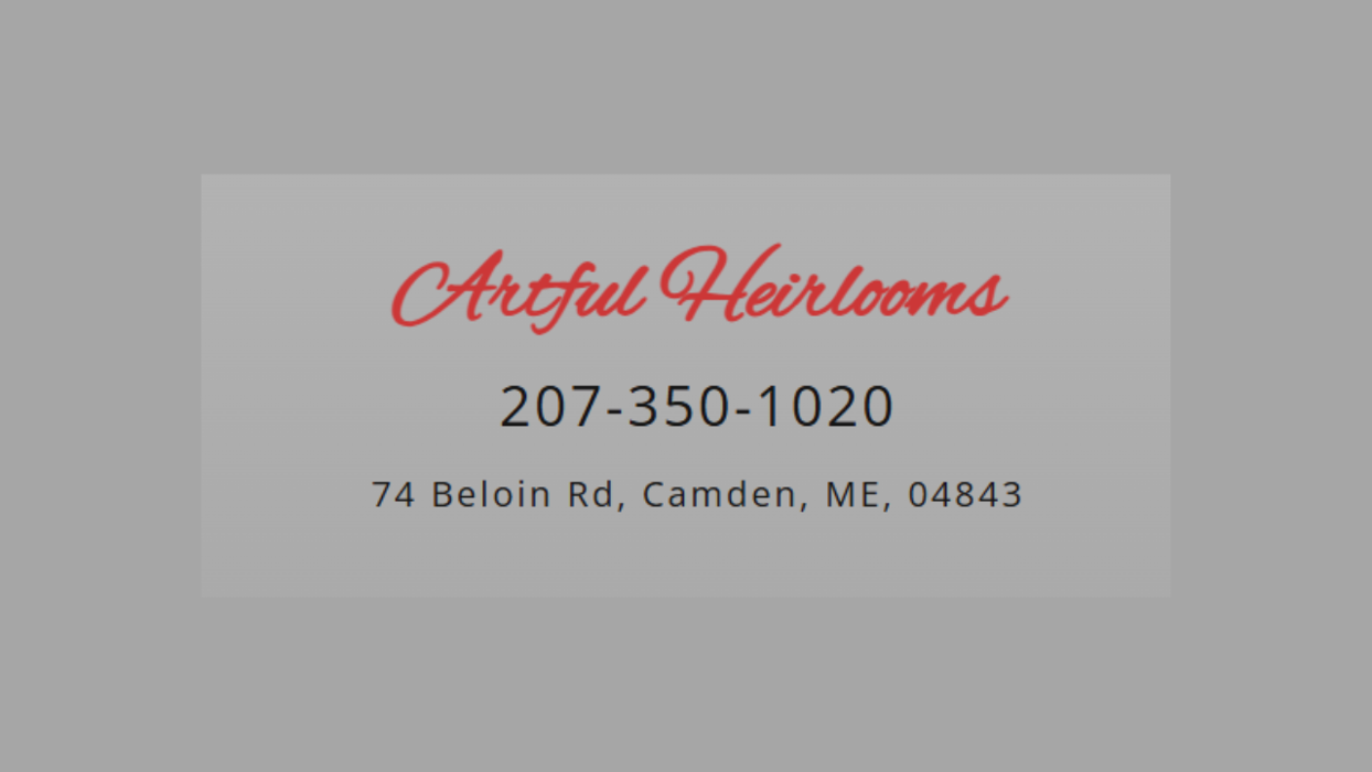 Artful Heirlooms