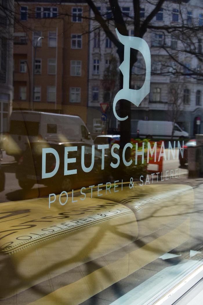 DEUTSCHMANN BERLIN | Möbelmanufaktur, Polsterei & Sattlerei Berlin, Naumannstraße in Berlin