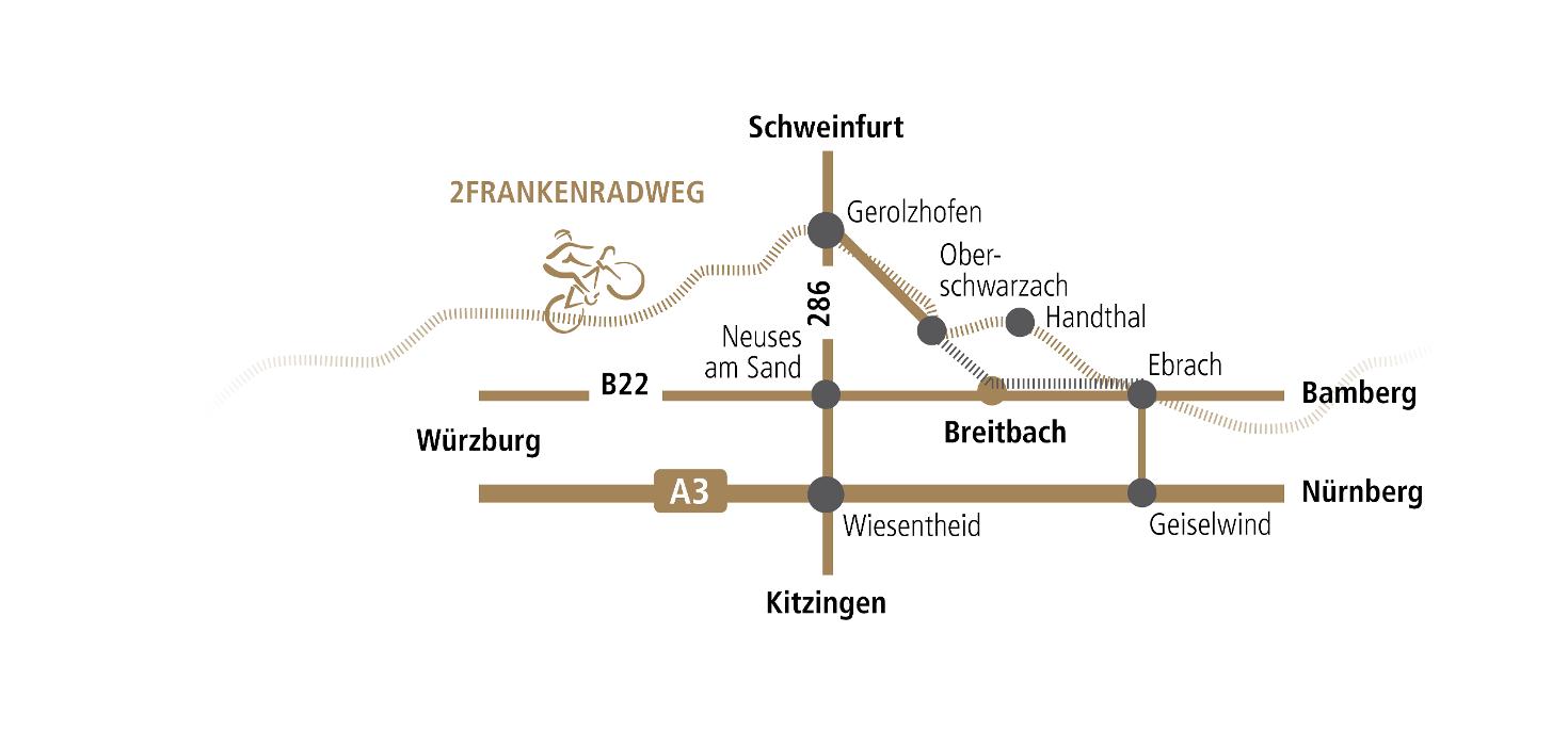 Gasthaus Zur Traube in Oberschwarzach