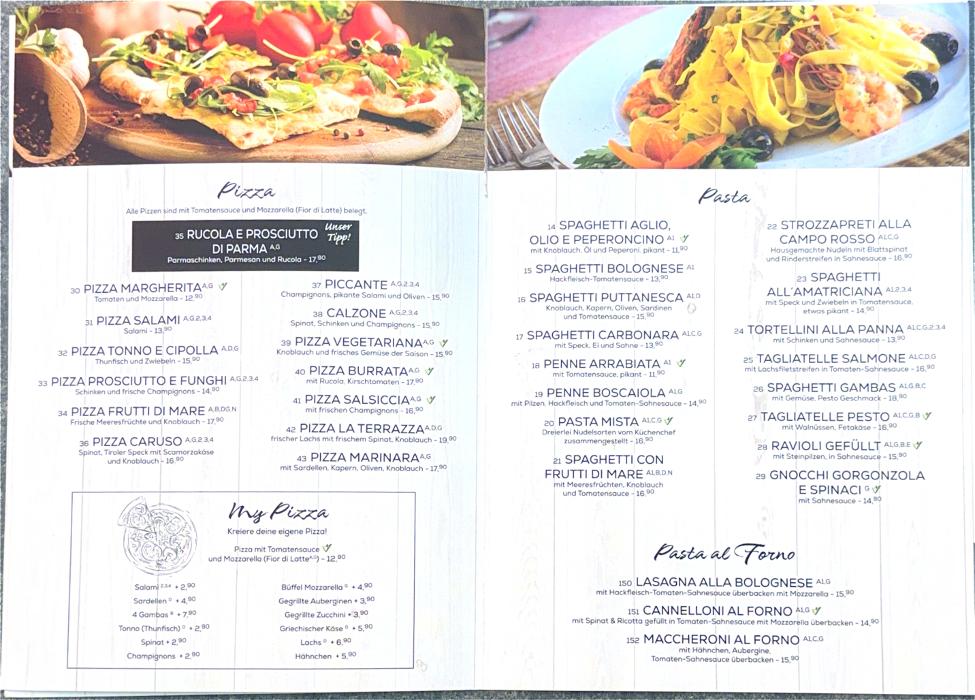Trattoria La Terrazza, Beethovenstraße in Bergisch Gladbach