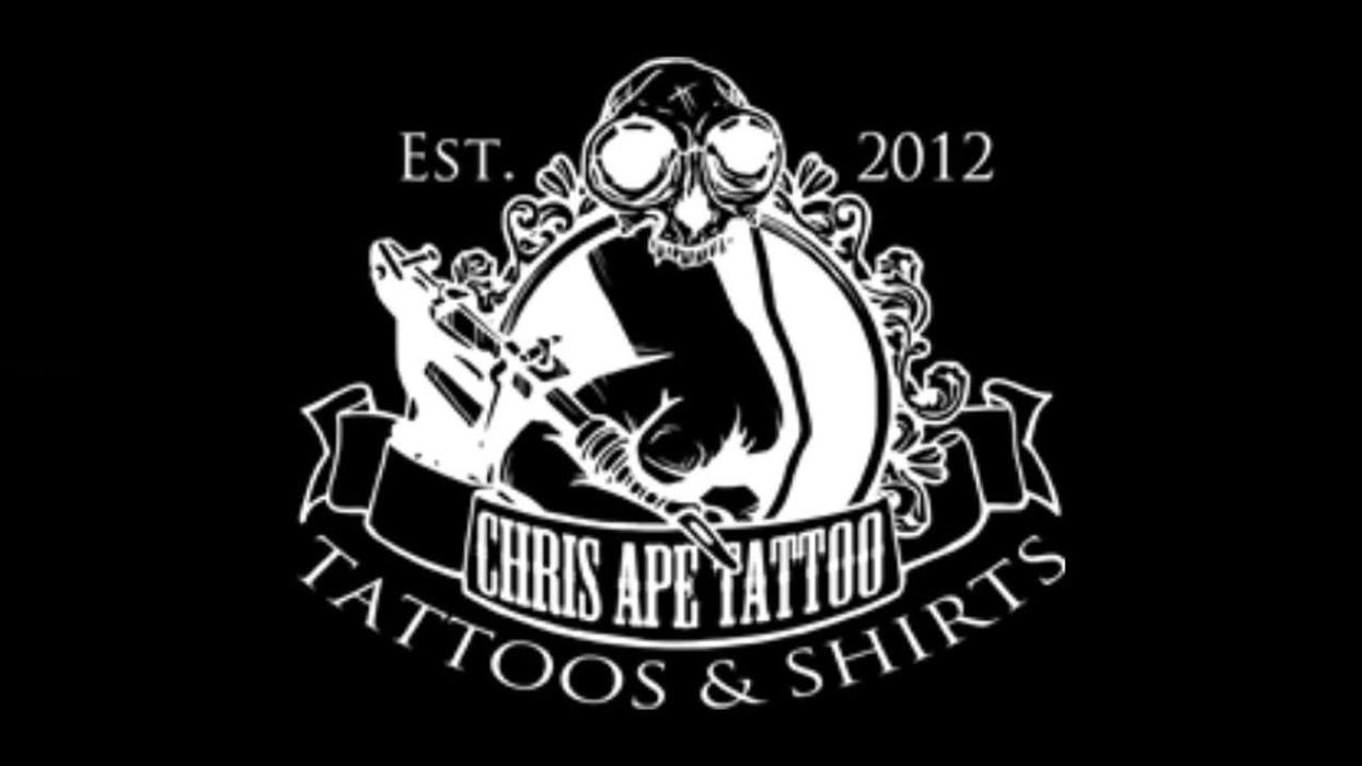 Chris Ape Tattoo