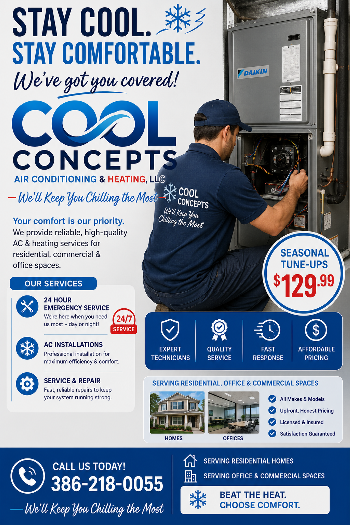 Cool Concepts Air Conditioning & Heating, LLC