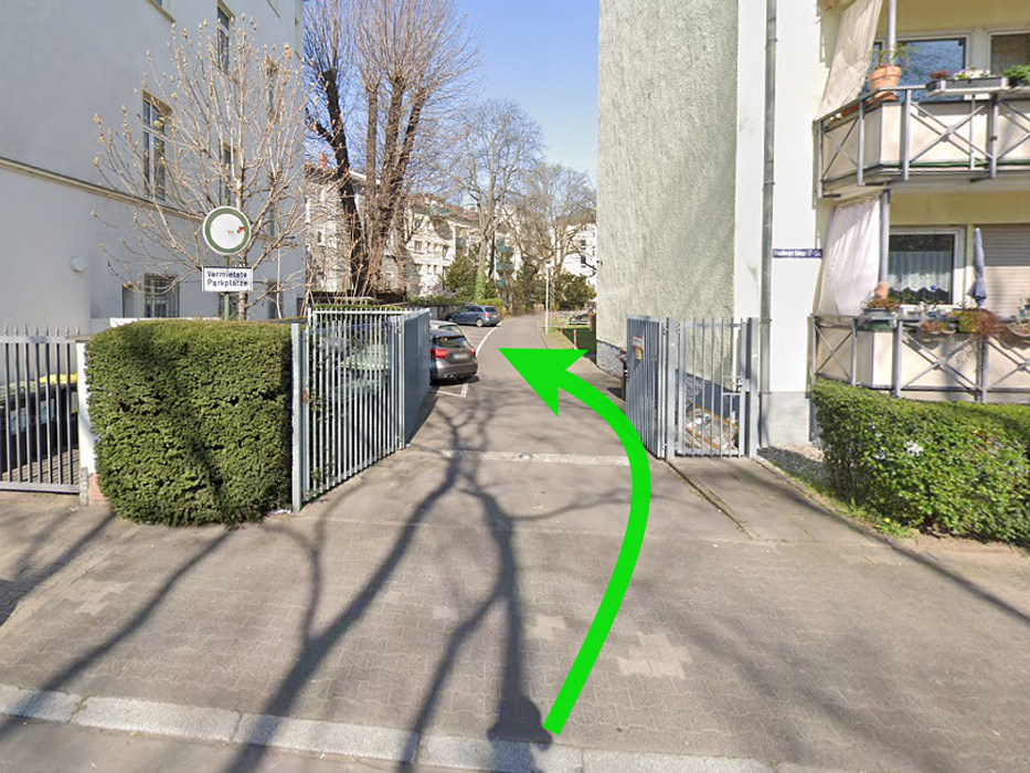 ampido Parkplatz, Friedberger Anlage in Frankfurt am Main