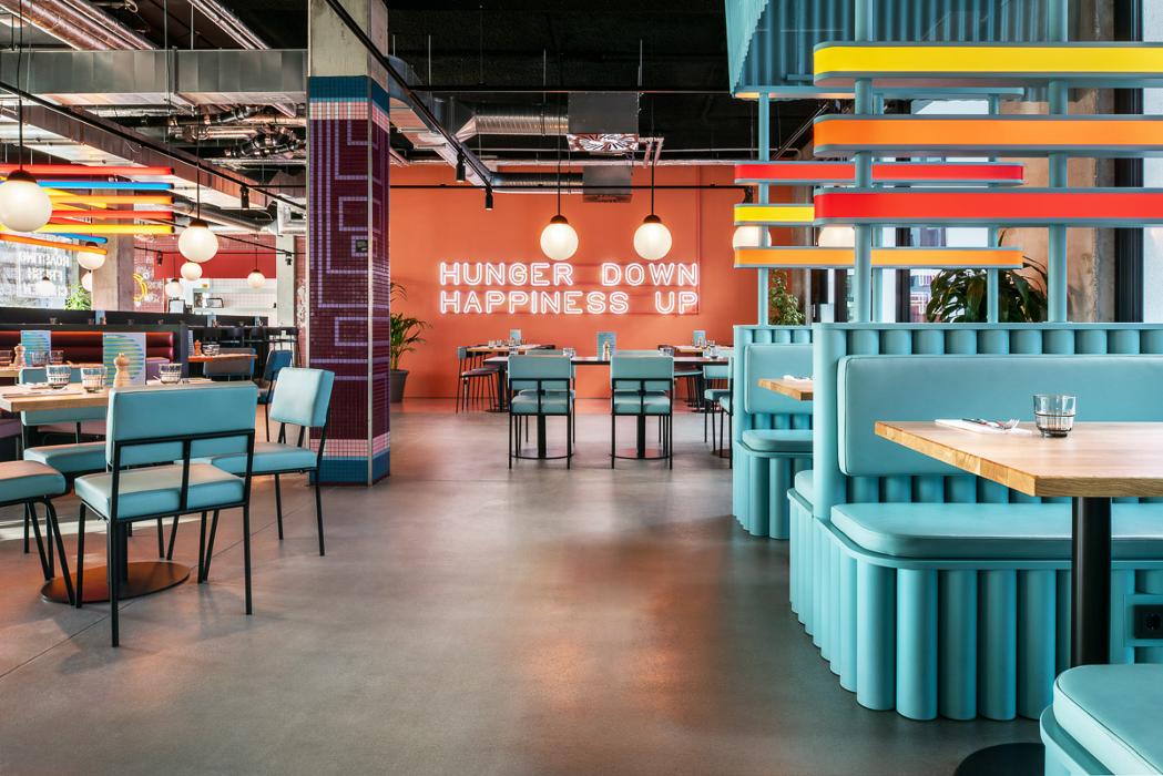 The Social Hub Berlin - Restaurant & Bar, Alexanderstraße in Berlin