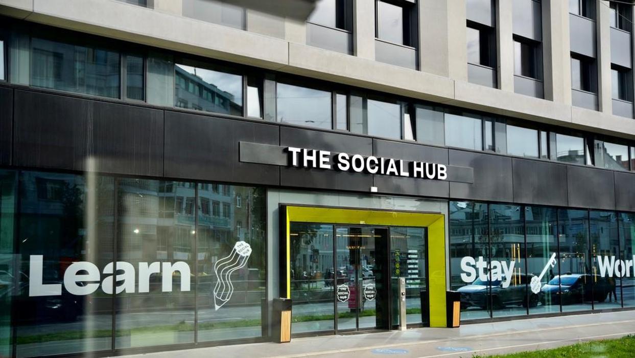 The Social Hub Vienna, Nordbahnstraße in Wien