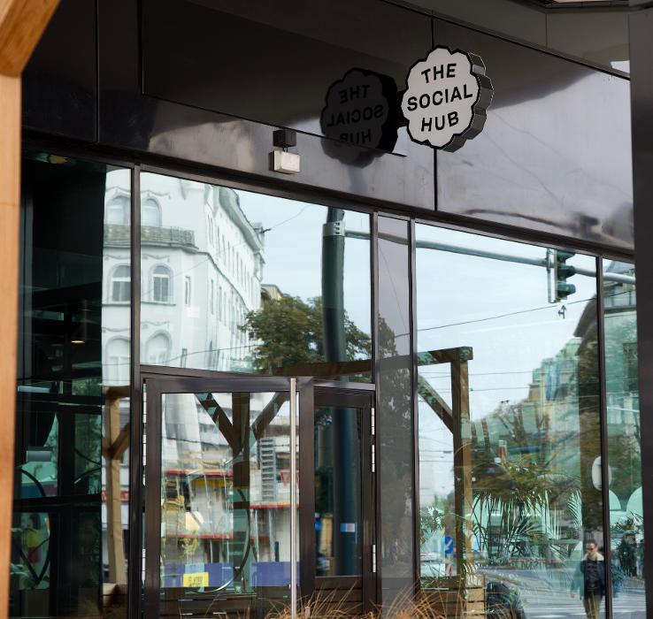 The Social Hub Vienna, Nordbahnstraße in Wien