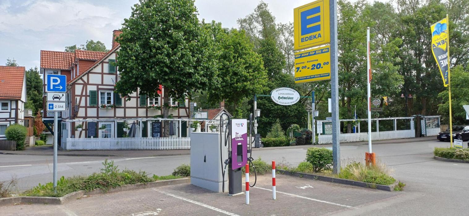 TEAG Mobil-Ladestation, Rhenegger Straße in Diemelsee