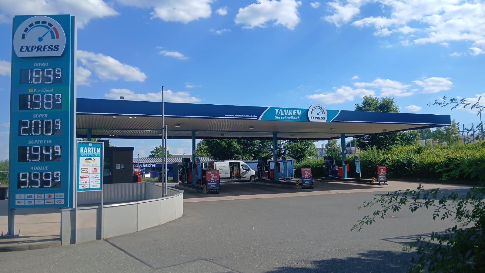 Express Tankstelle, Am Bergsteig in Amberg