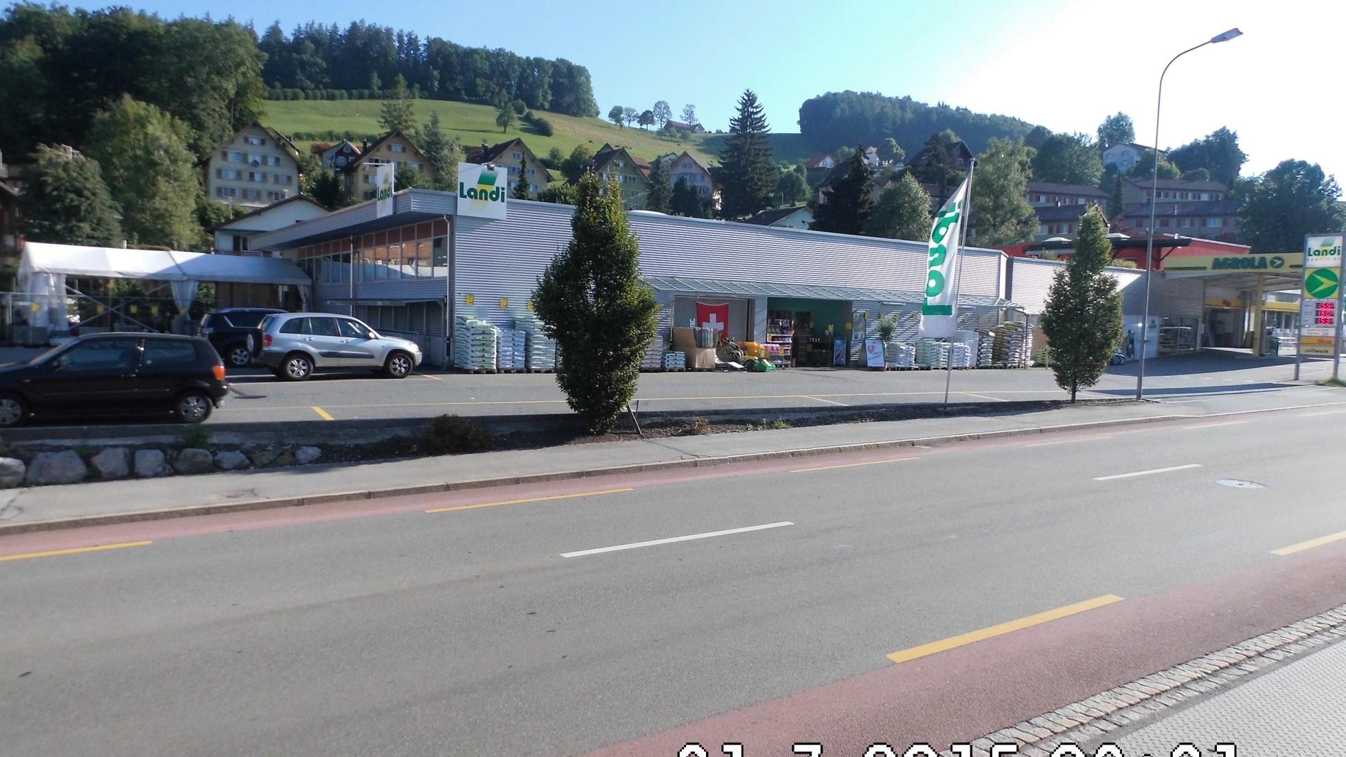 LANDI Herisau, Sankt Gallerstrasse in Herisau