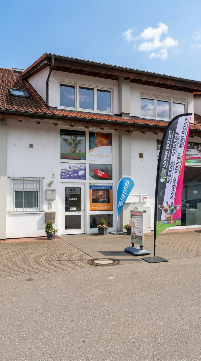MEDIENFACHWERK Engen, Am Bahndamm in Engen