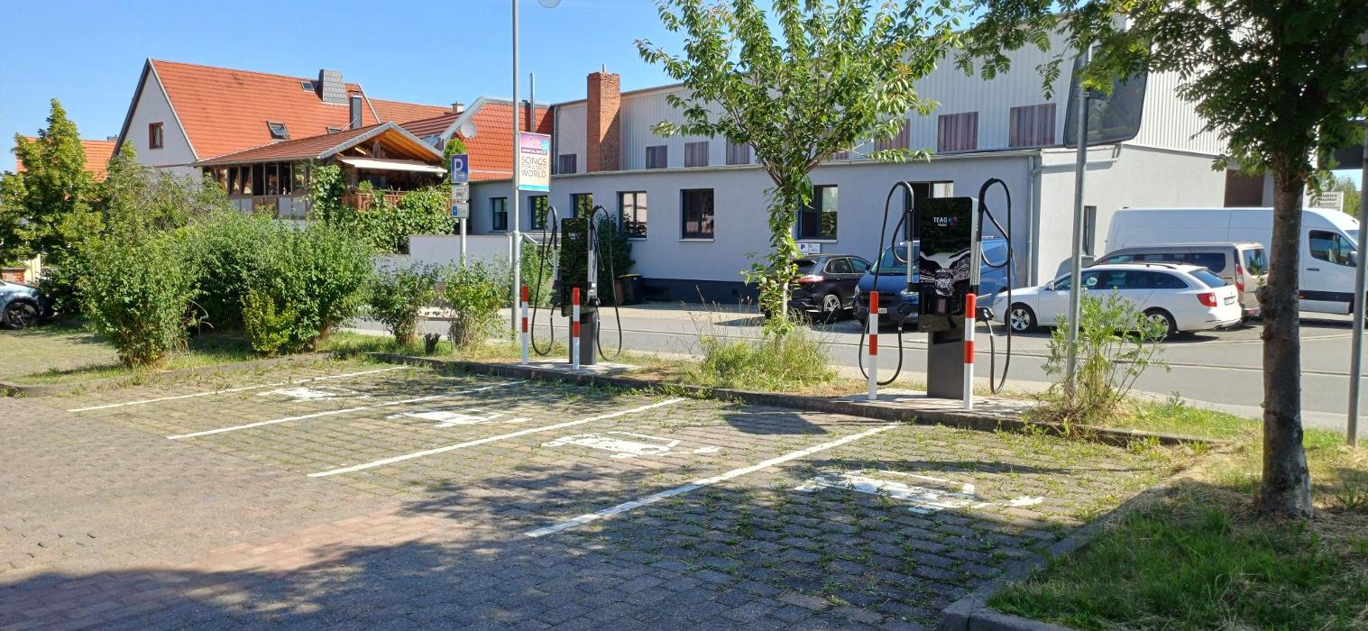 TEAG Mobil-Ladestation, Gartenstraße in Bleicherode