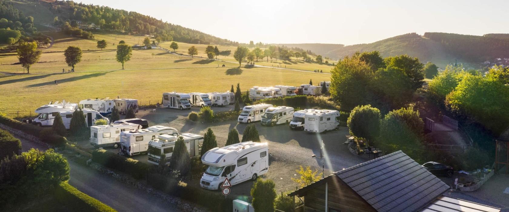 Wohnmobilpark Willingen, Am Hagen in Willingen (Upland)