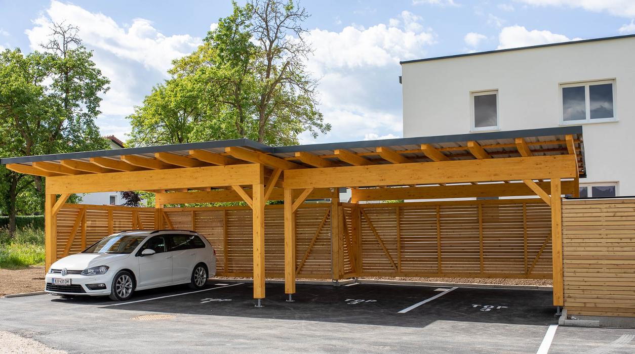 HIP Holzbau, Gewerbestraße in Vorchdorf