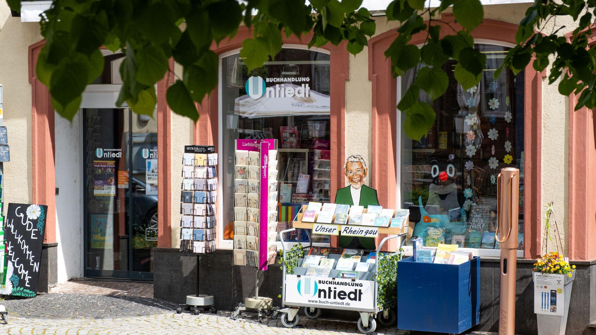 Buchhandlung Untiedt, Winkeler Straße in Geisenheim