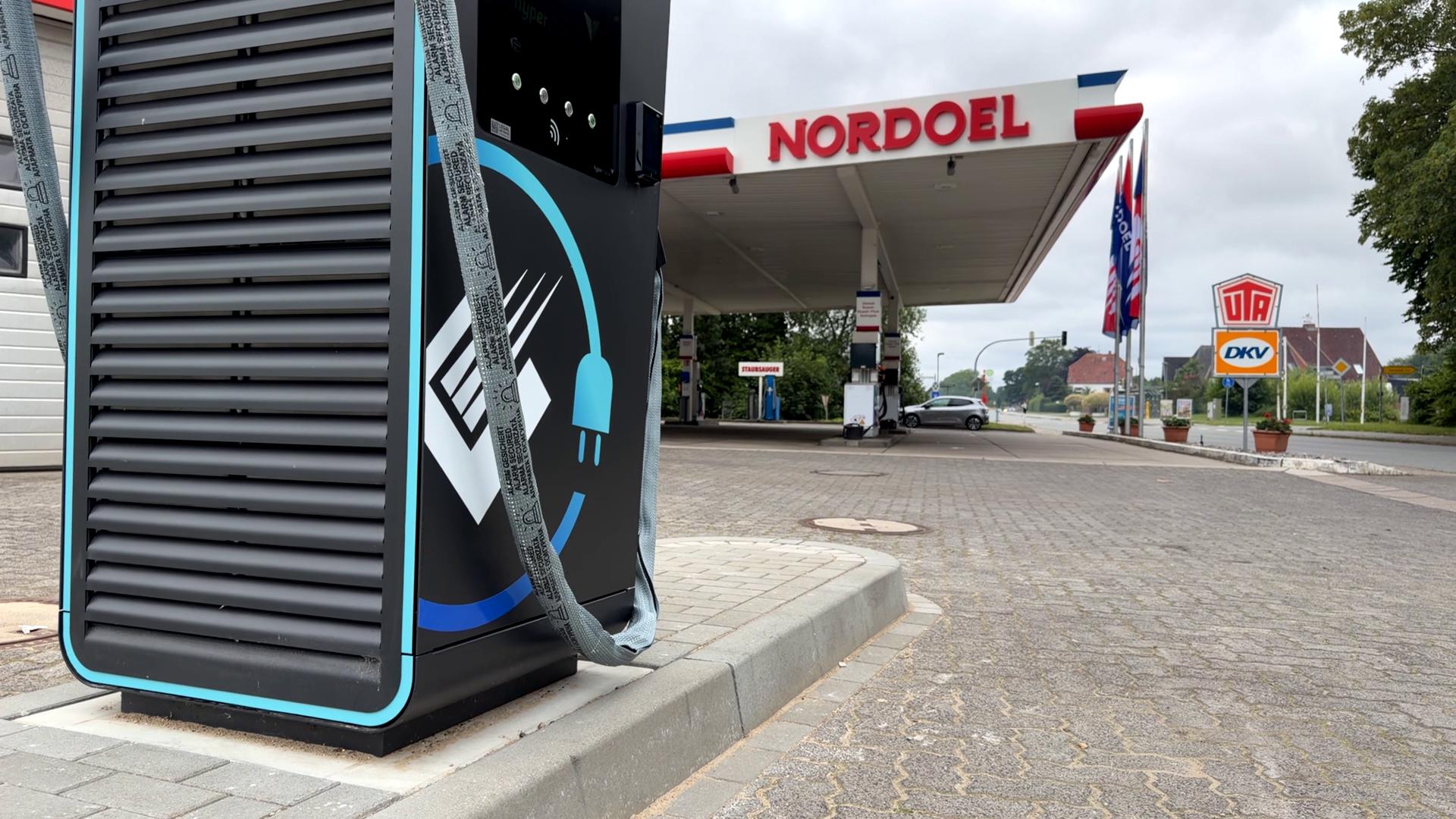 NORDENERGIE Ladestation Groß Sarau, Hauptstraße in Groß Sarau