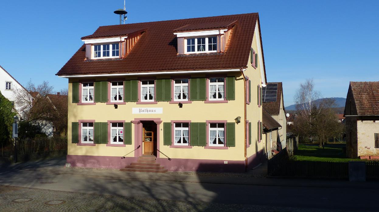 Gemeindeverwaltung Schallbach, Dorfstraße in Schallbach