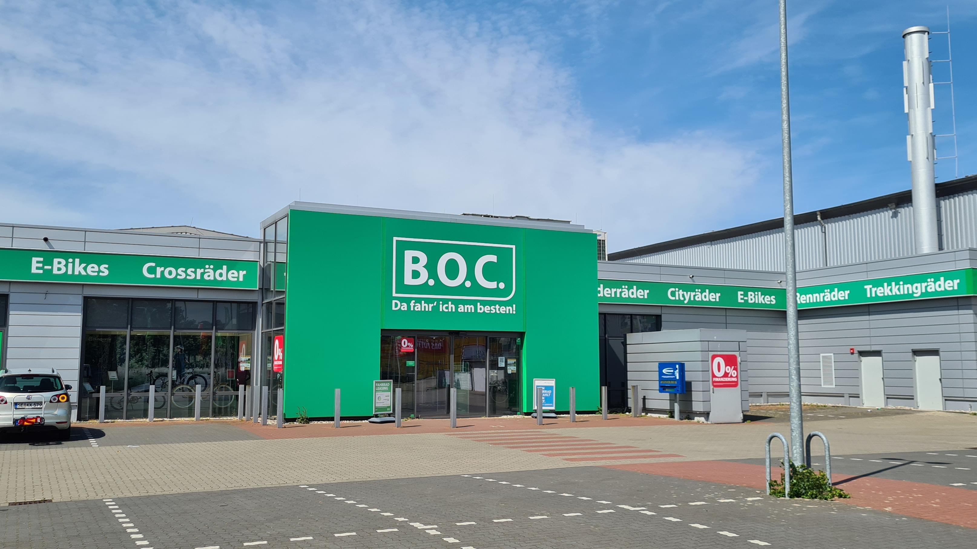 B.O.C. - BIKE & OUTDOOR COMPANY GmbH & Co. KG, Flensburger Straße in Pinneberg