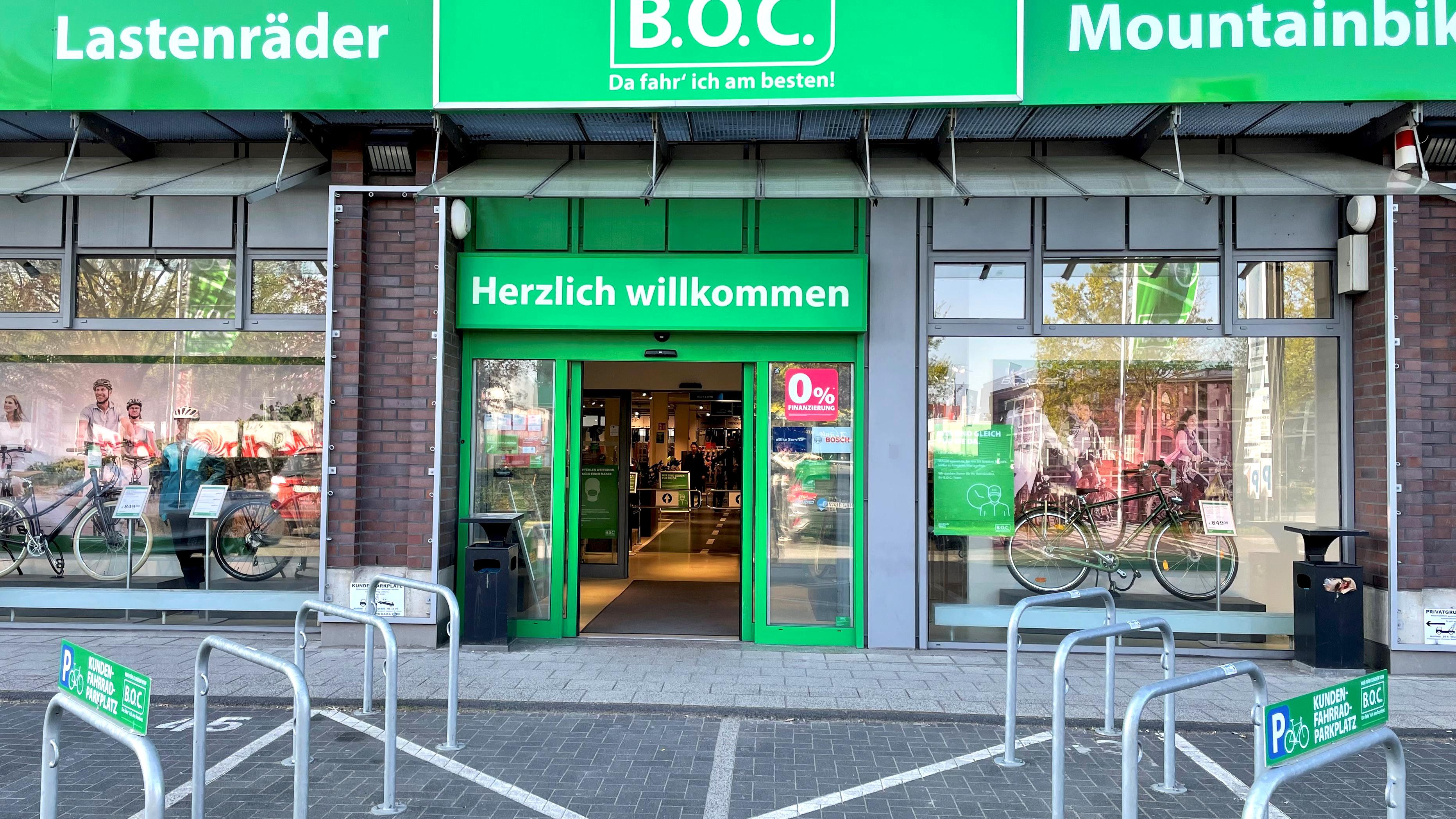 B.O.C. - BIKE & OUTDOOR COMPANY GmbH & Co. KG, Friedrich-Ebert-Damm in Hamburg