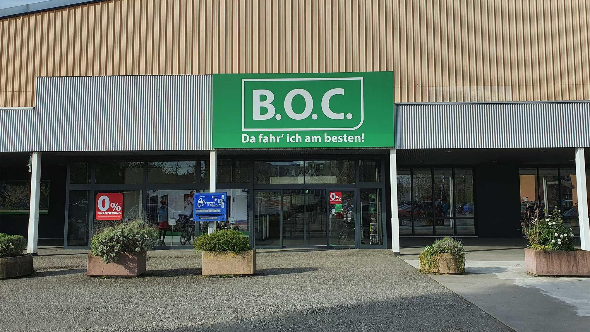 B.O.C. - BIKE & OUTDOOR COMPANY GmbH & Co. KG, Carl-Metz-Straße in Karlsruhe