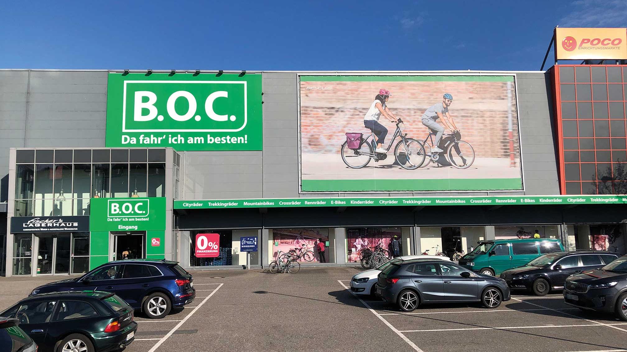 B.O.C. - Bike & Outdoor Company GmbH & Co. KG, Mergenthalerstraße in Schwentinental