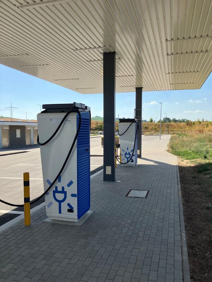 TotalEnergies Charging Station, A6 in Erlenbach