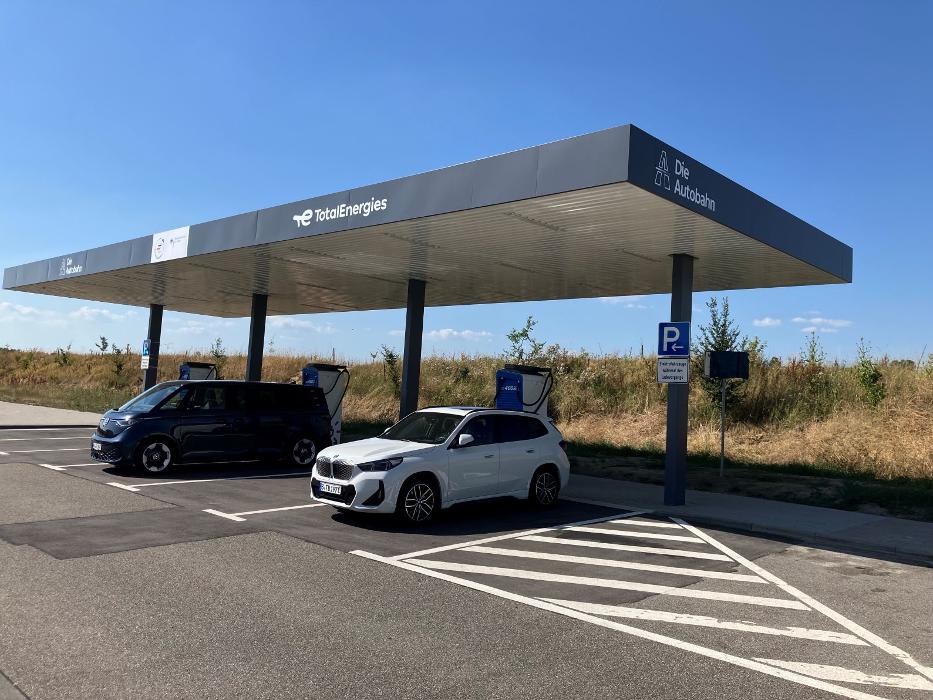 TotalEnergies Charging Station, A6 in Erlenbach