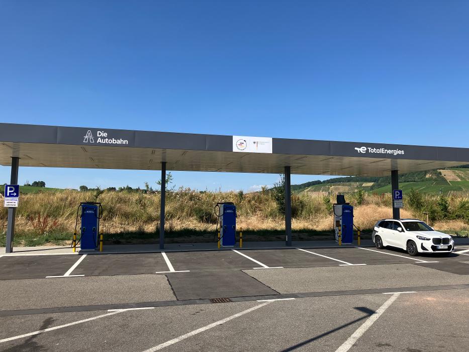 TotalEnergies Charging Station, A6 in Erlenbach