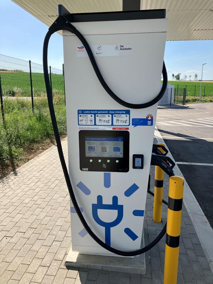TotalEnergies Charging Station, A6 in Erlenbach