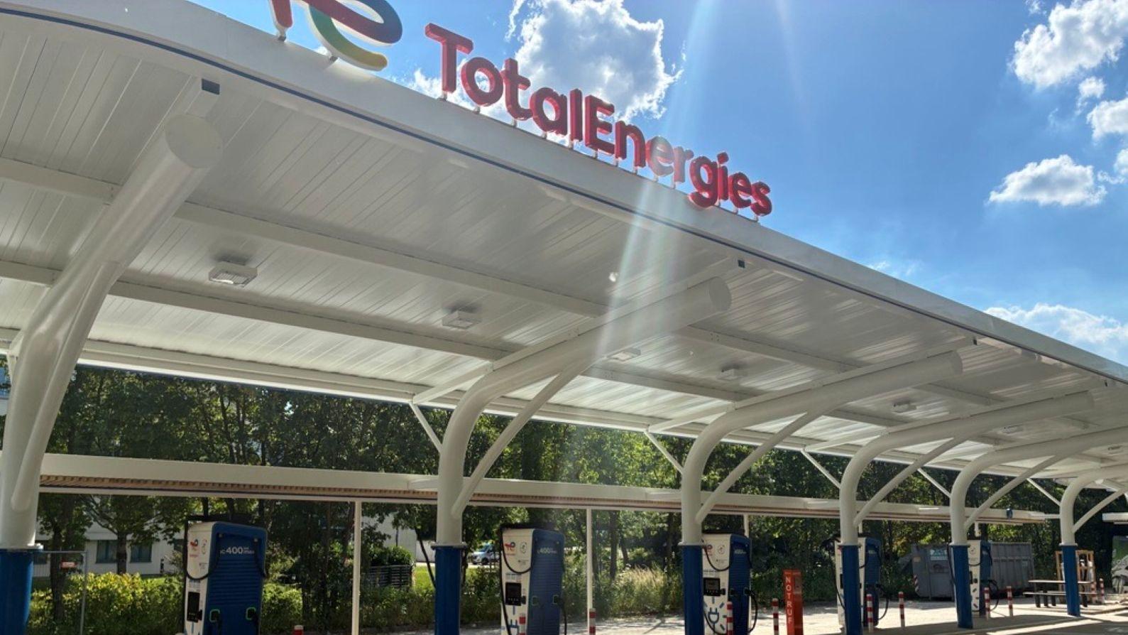 TotalEnergies Charging Station, Werksstraße in Hattingen