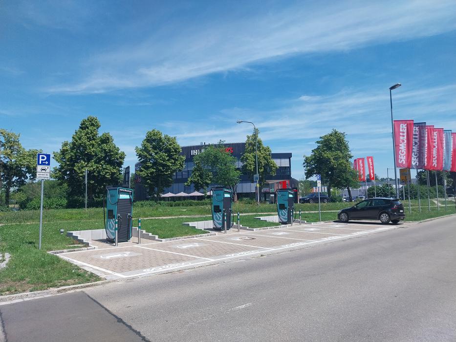 eliso-Ladestation, Augsburger Straße in Friedberg