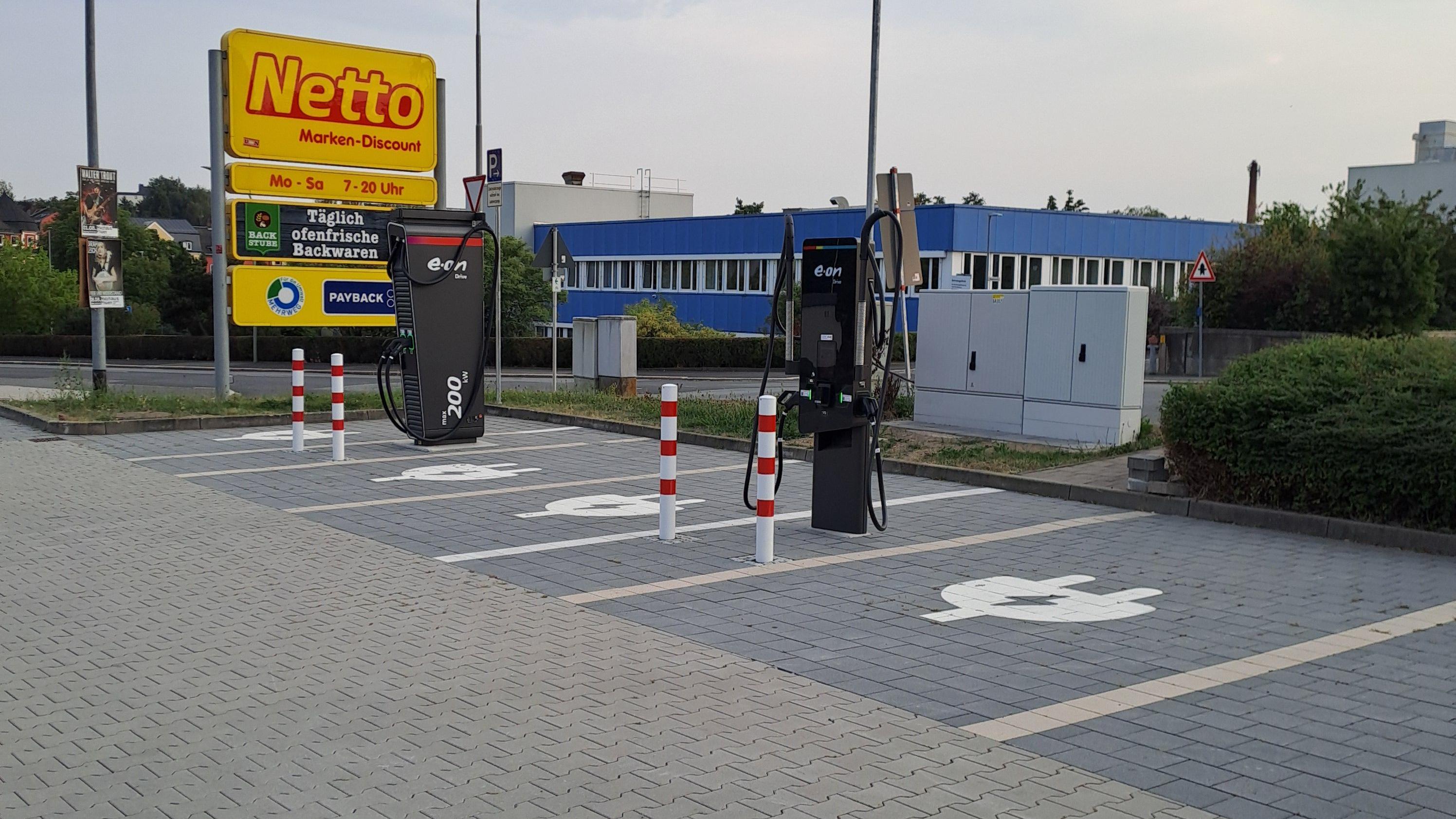 E.ON Drive Public Ladestation, Goethestraße in Rehau
