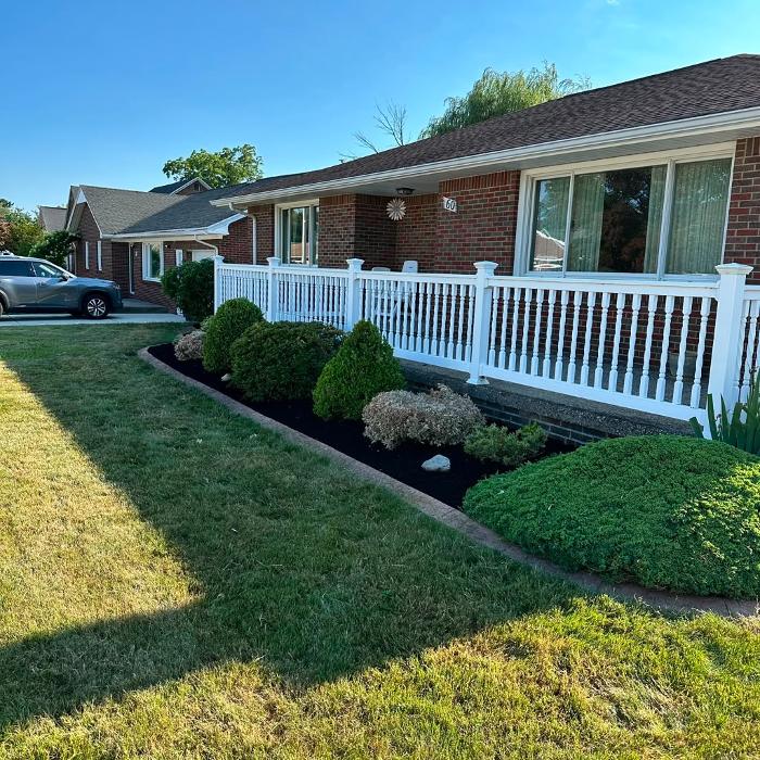 Cleanup, Trimming & Mulching Job done in Buffalo, NY