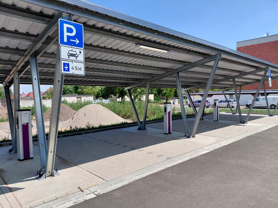 TEAG Mobil-Ladestation, Südstraße in Ohrdruf