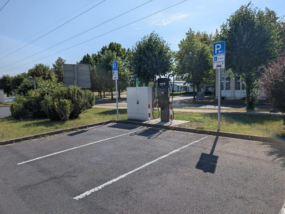 TEAG Mobil-Ladestation, Am Luftschiffhafen in Gotha