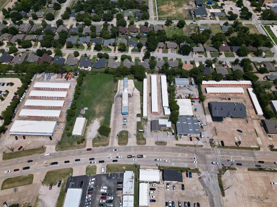 RV storage near Keller Public Library