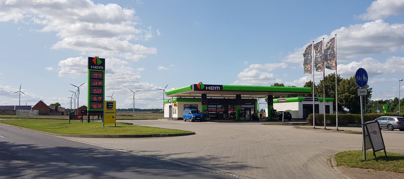 HEM Tankstelle Remo Streichert, Pritzwalker Straße in Meyenburg