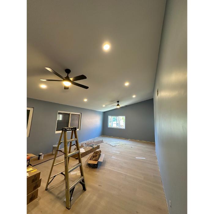 Ceiling fan and lighting installation by Cbass Electric, San Diego.