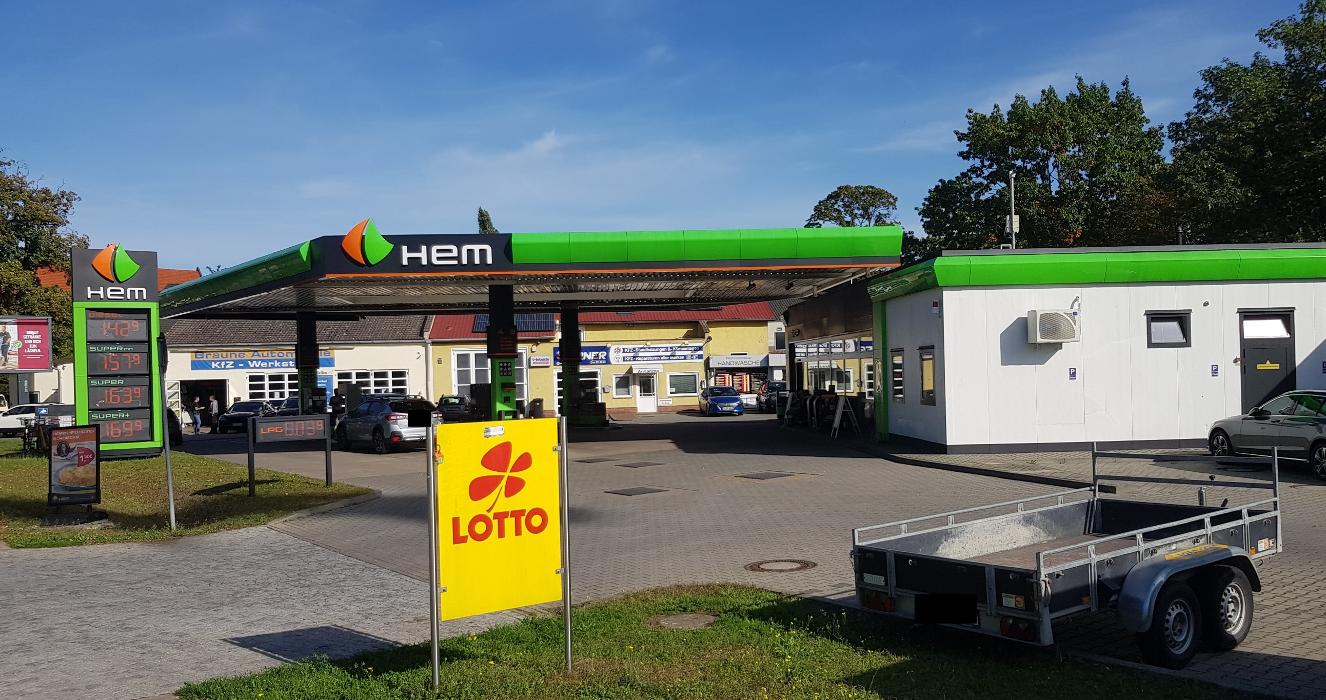 HEM Tankstelle, Friedrich-List-Straße in Potsdam