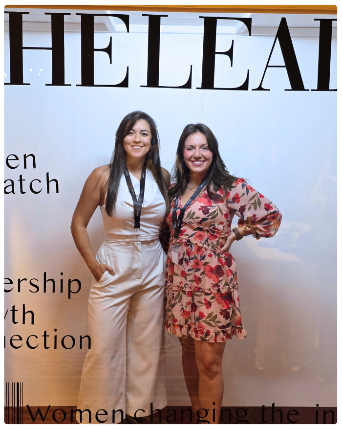 Jura and Megan at SheLeads Summit in Salt Lake City, UT, June 2026