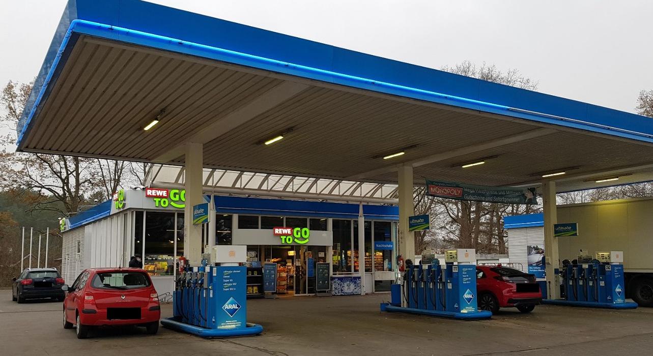ARAL Tankstelle, Prenzlauer Chaussee in Wandlitz