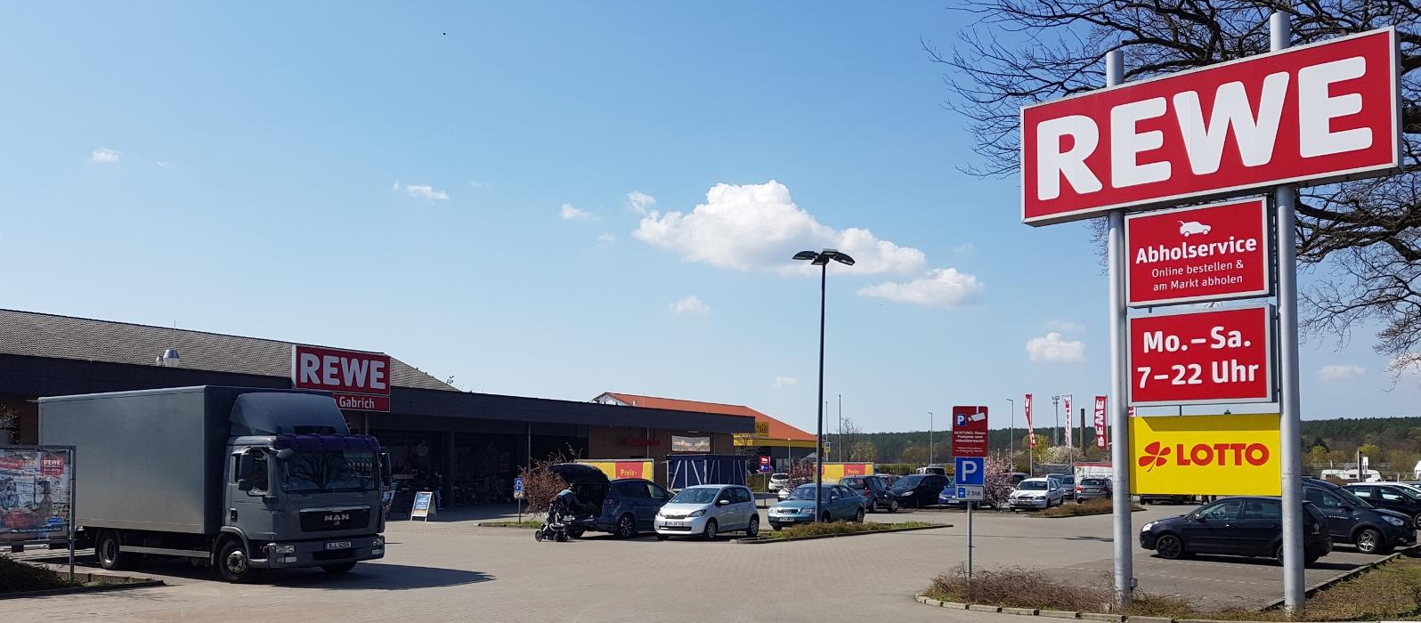 REWE Mike Gabrich oHG, Eichenallee in Leegebruch