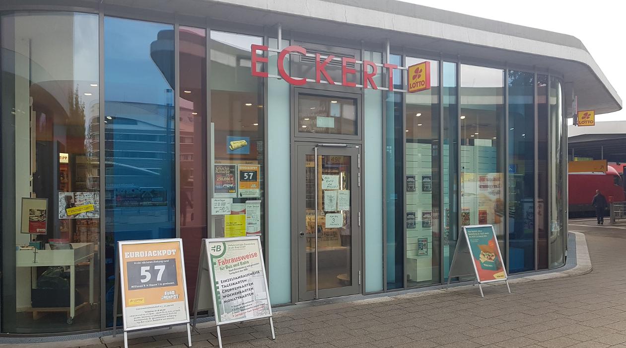 UGDE, Am Hauptbahnhof in Brandenburg an der Havel