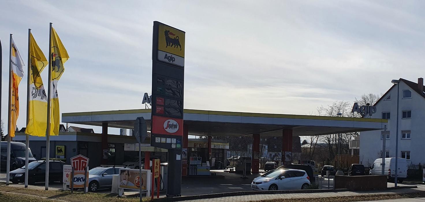 AGIP - Tankstelle Fürstenwalde, Langewahler Straße in Fürstenwalde/Spree