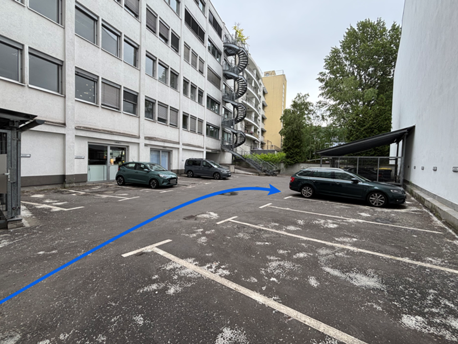 ampido Parkplatz, Lietzenburger Straße in Berlin