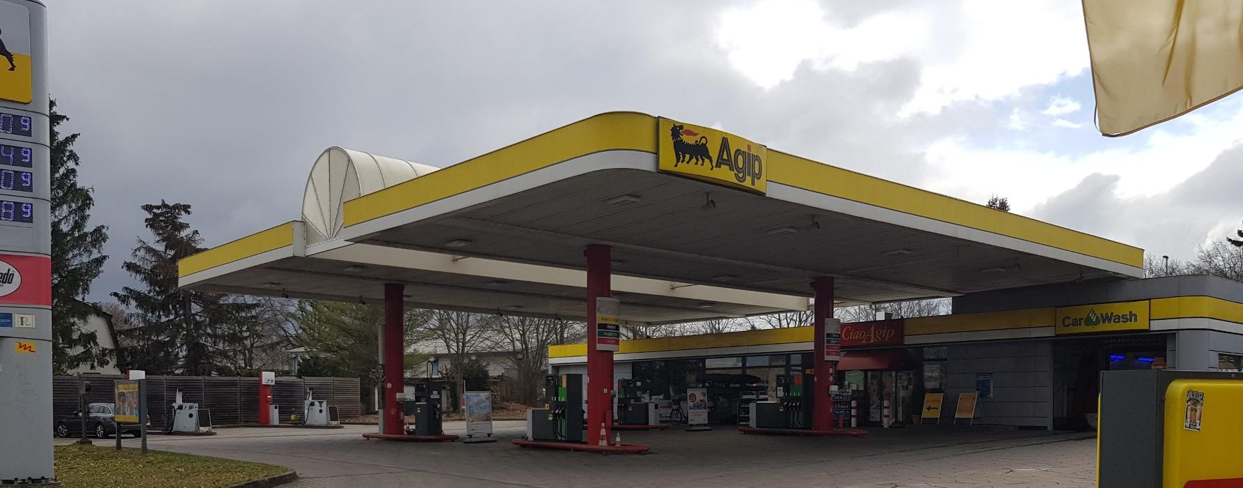 AGIP Service Station, Mahlower Straße in Teltow
