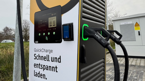 LichtBlick QuickCharge Ladestation, Hamburger Straße in Trittau