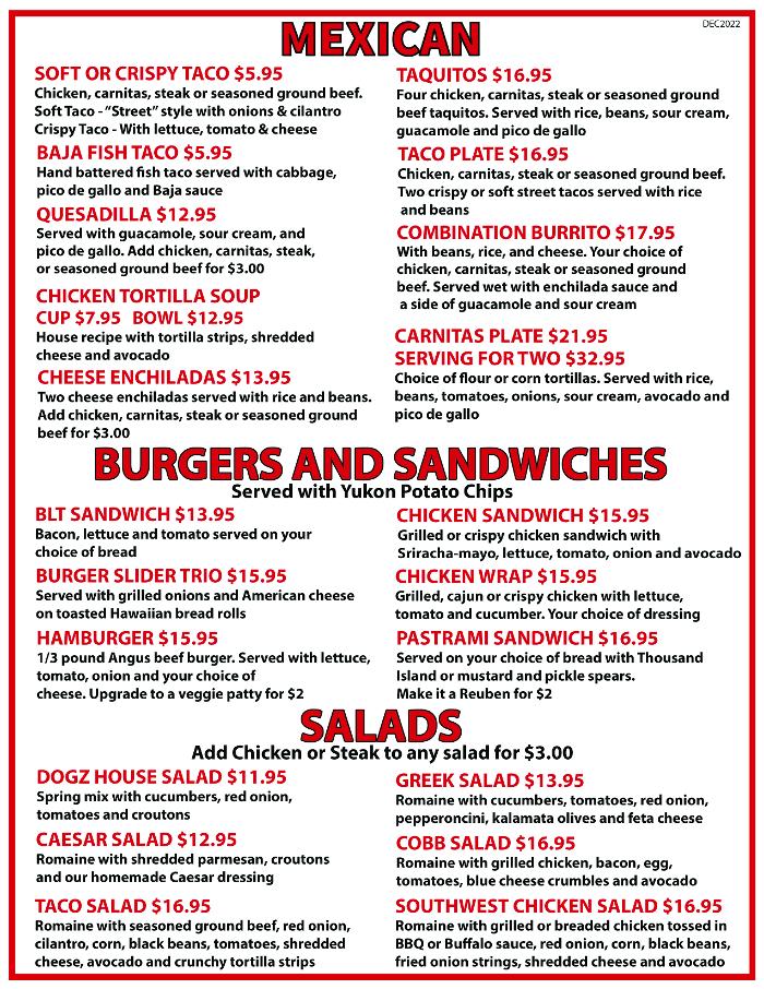 DOGZ Bar and Grill