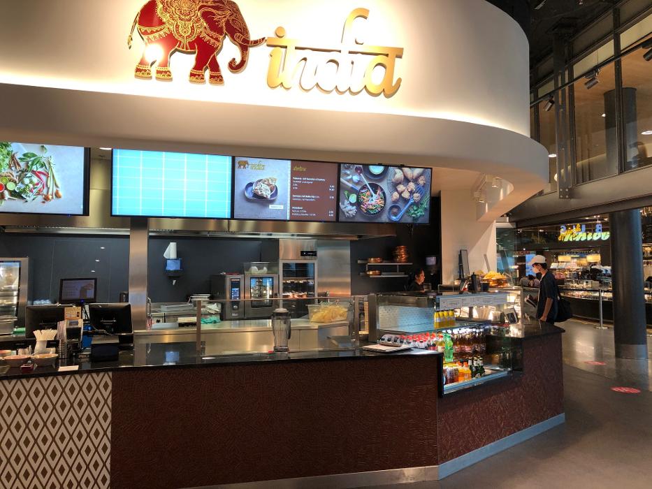 India im Foodland, Flughafen in Kloten
