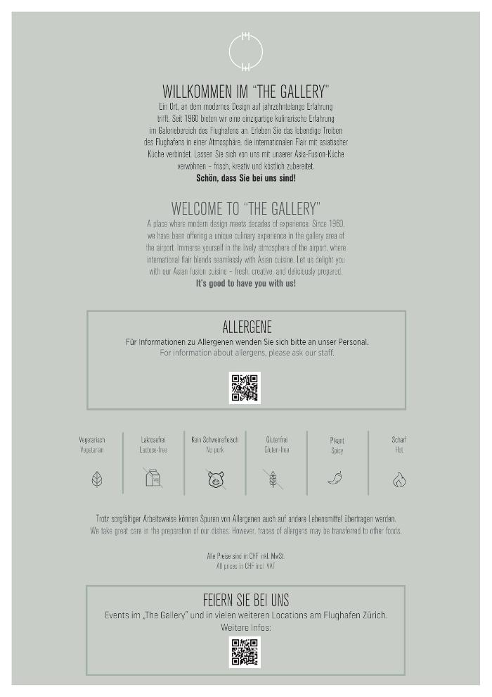 Asia - The Gallery Restaurant, Flughafen in Kloten